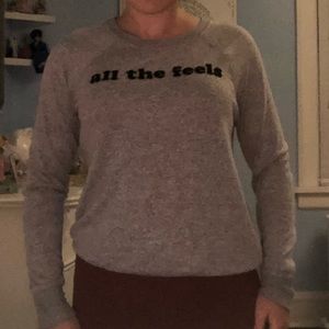 “All the Feels” Abercrombie Sweater
